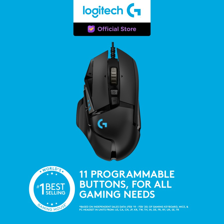 Logitech G502 HERO High Performance Gaming Mouse