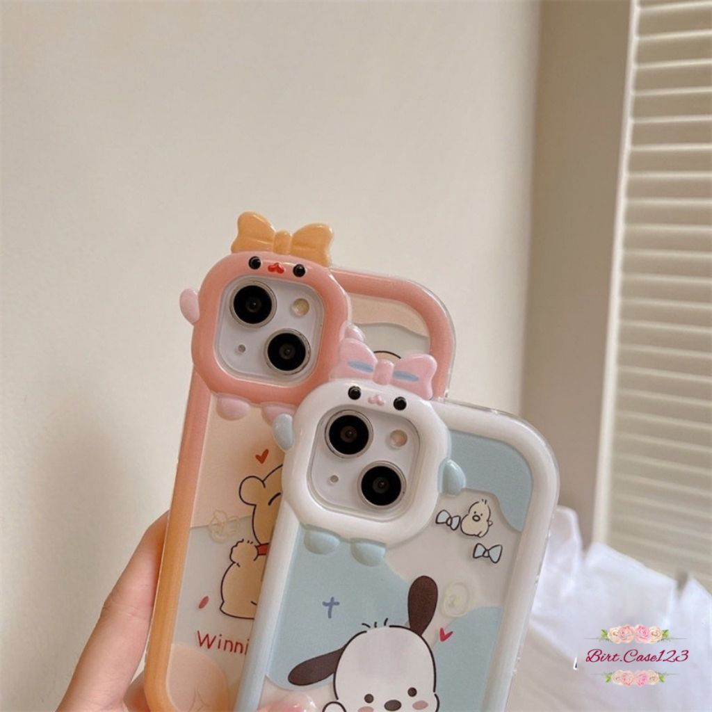 CUSTOM SOFTCASE PITACU FRAME KARAKTER CUSTOM CUTE CHARACTER FOR IPHONE 6 7 8 6+ 7+ 8+ X XS XR XS MAX 11 12 13 14 PRO MAX BC7615