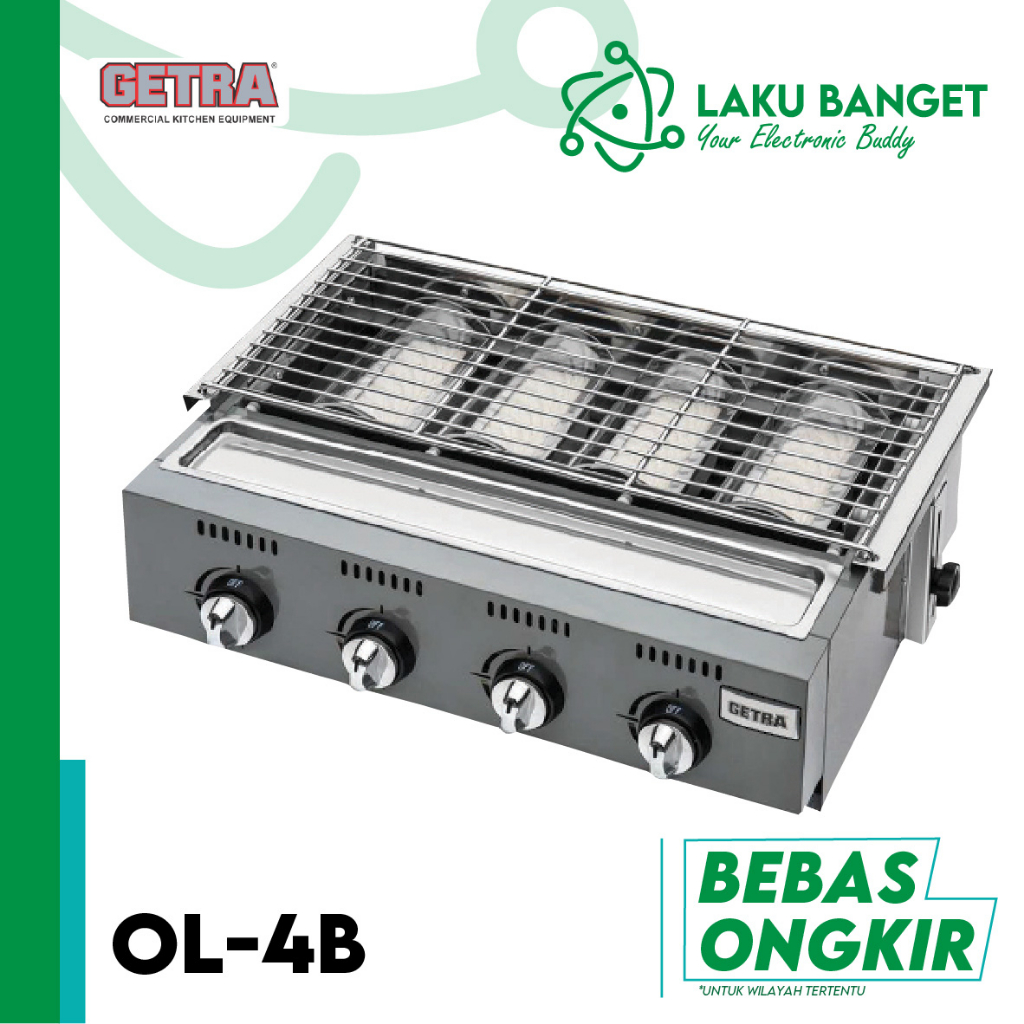 GETRA Griller Roaster 4 Burner OL-4B