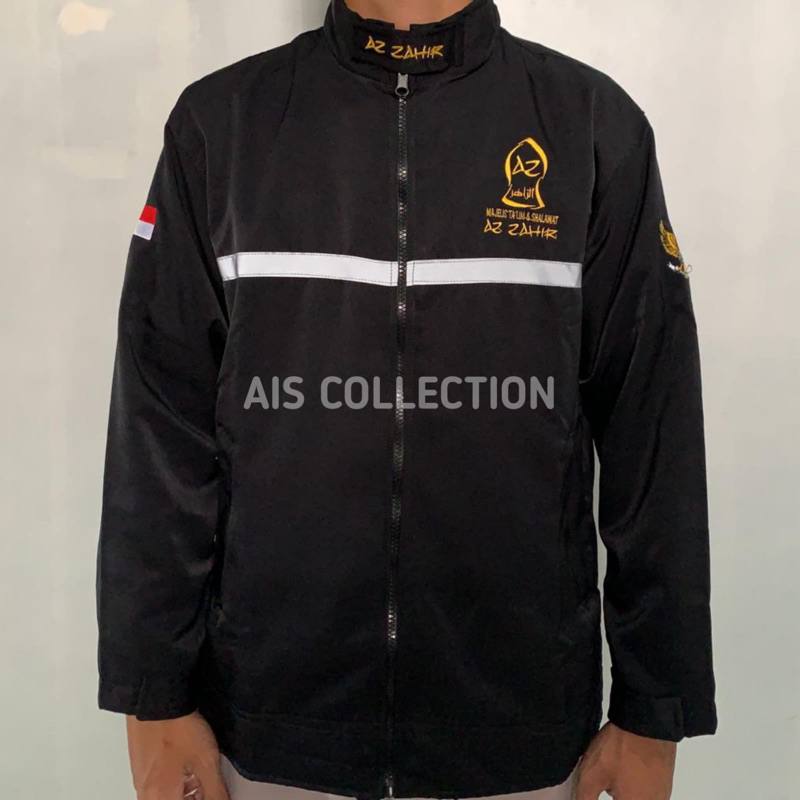 Jaket AZ ZAHIR ZAHIR MANIA Majelis Rosululloh Bahan HIGHT TWIS SELICA Adem halus