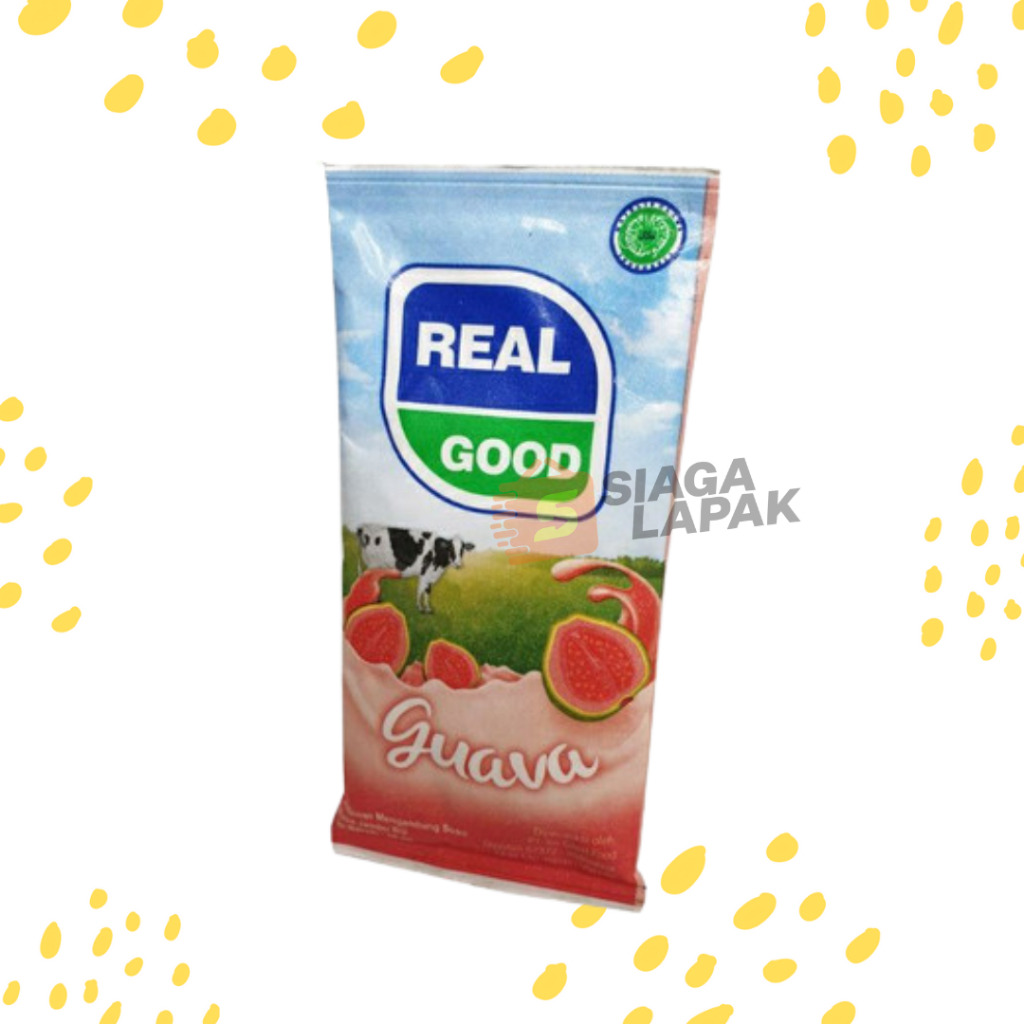Real Good 50ml 1 DUS KARTON Susu Bantal Aneka Rasa