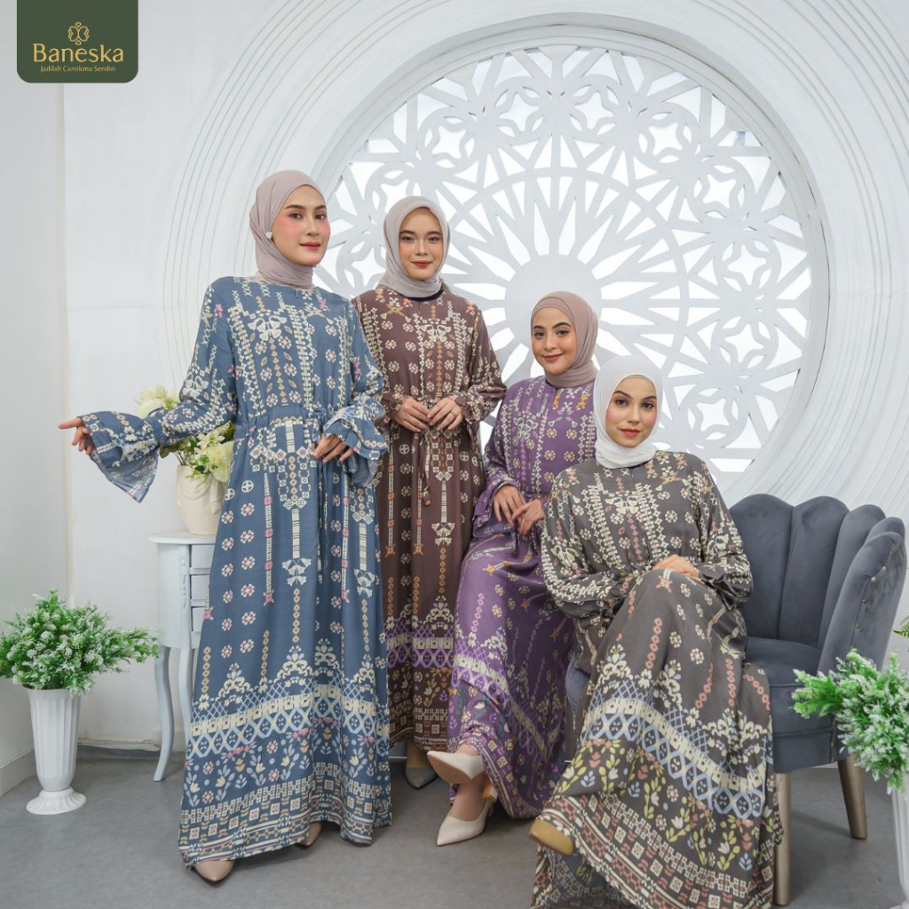 BANESKA HOMEDRESS GAMIS BUSUI ALFAZA SERIES