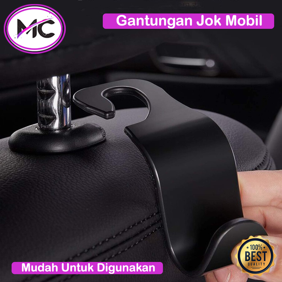 Gantungan Jok Mobil Hook Hanger Holder Headrest Gantungan Pengait Barang Di Jok Mobil Cantolan Organizer