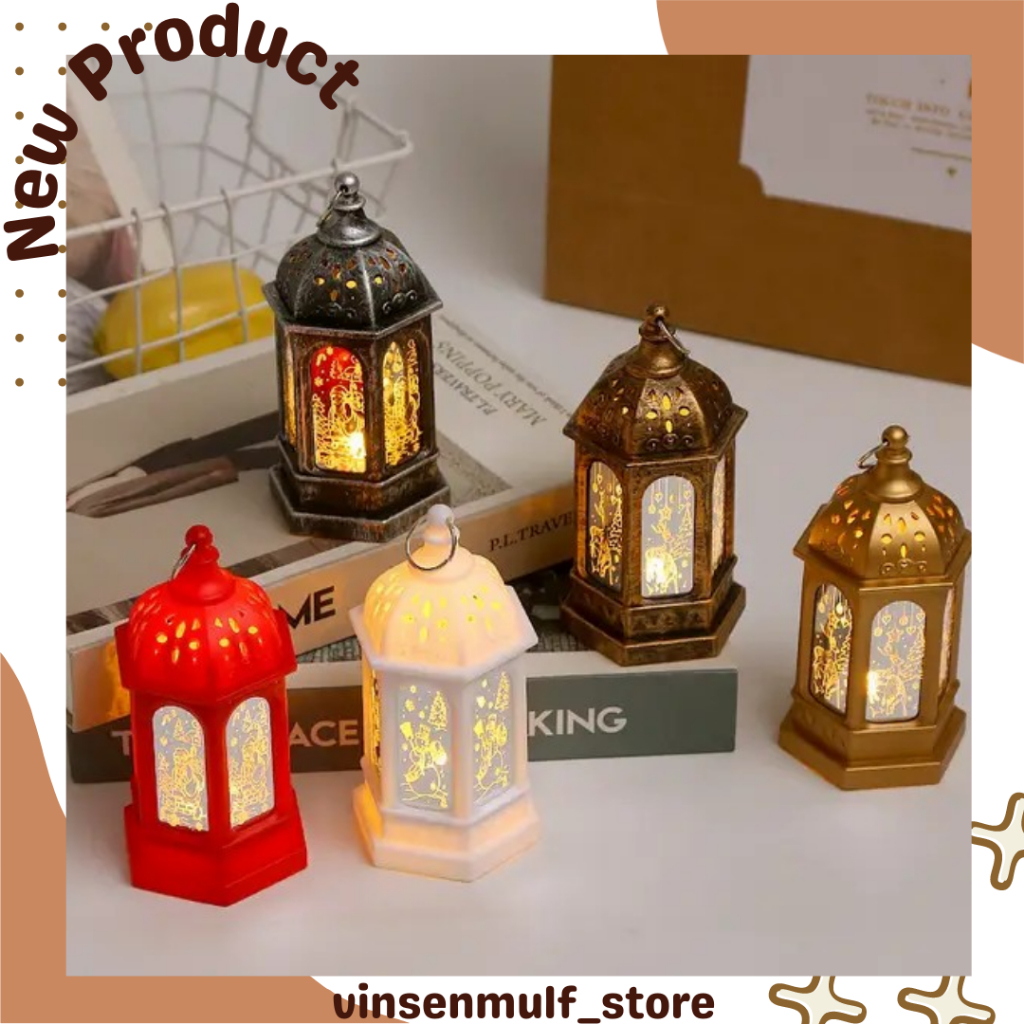 

LENTERA LED MODEL KUBAH SOVENIR LEBARAN EID FITRI