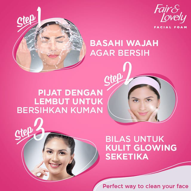 ARJUNA FAIR AND LOVLEY / GLOW AND LOVLEY SACHET / FACIAL FOAM SACHET Unilever