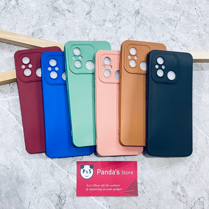 Softcase Pro Camera Poco C55 Candy Case Full Color 3D Silikon TPU