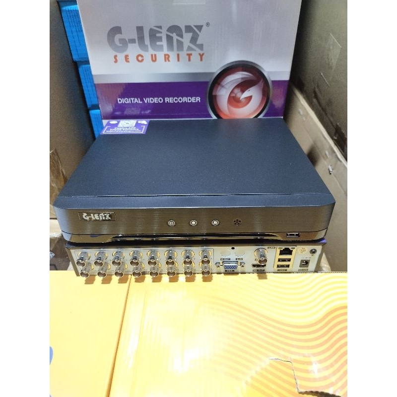 DVR 16CH G-LENZ P6SPRO/P6SLITE GLENZ SECURITY 16 CHANNEL 5 MP 16 CH