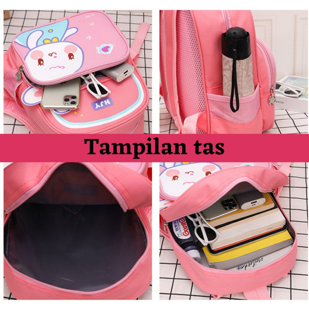 [M.Toys] Tas Ransel Anak Sekolah Gambar Lucu Buat Paud TK dan SD Kualitas Import Premium -M0231