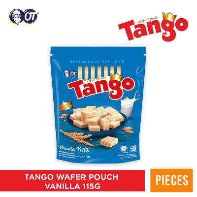 

Tango wafer Vanilla Milk murah 115gr Zip Lock