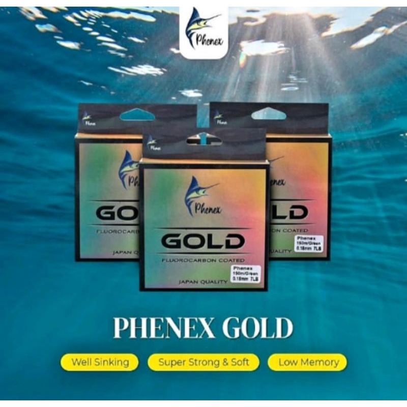 SENAR PANCING PHENEX GOLD FLURO CARBON .... EXTRA STRONG