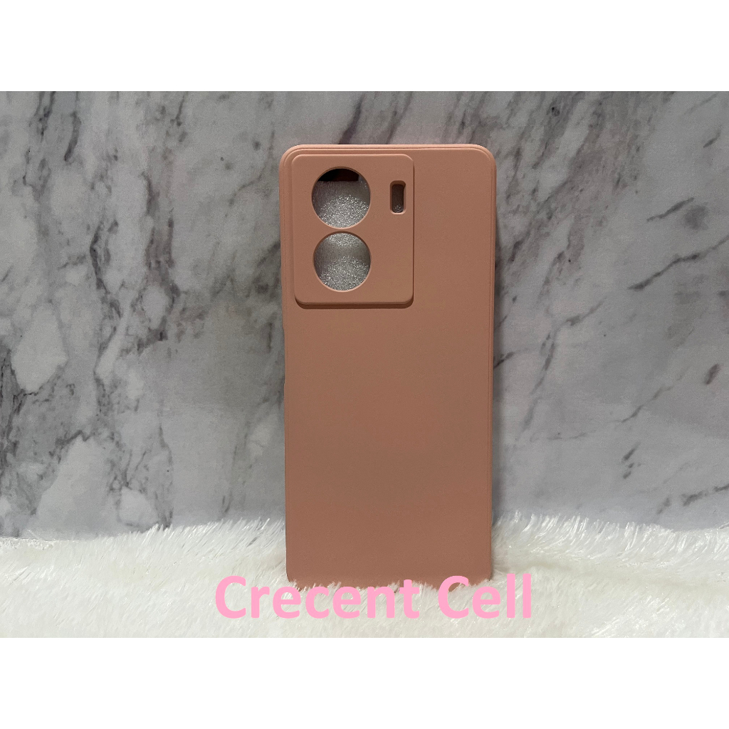 Soft Case Iqoo Z7 5G iqoo Z7x Liquid Silikon Slim Candy Macaron Bludru