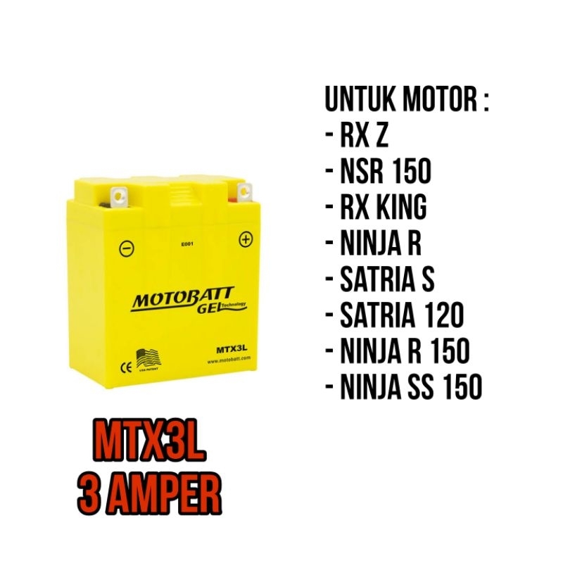 AKI MOTOR RX KING , SATRIA S, SATRIA 120, NINJA, NINJA 150 R, NINJA SS 150, NSR 150, RX Z