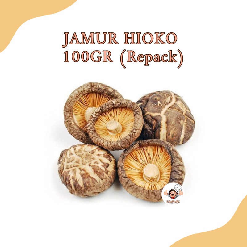 

JAMUR HIOKO/JAMUR SHITAKE/JAMUR YOKO/XIANG KU 100 GRAM