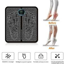 [COD] EMS Foot Massager Pad Alat Pijat Kaki Akupuntur Listrik Pulse Elektrik