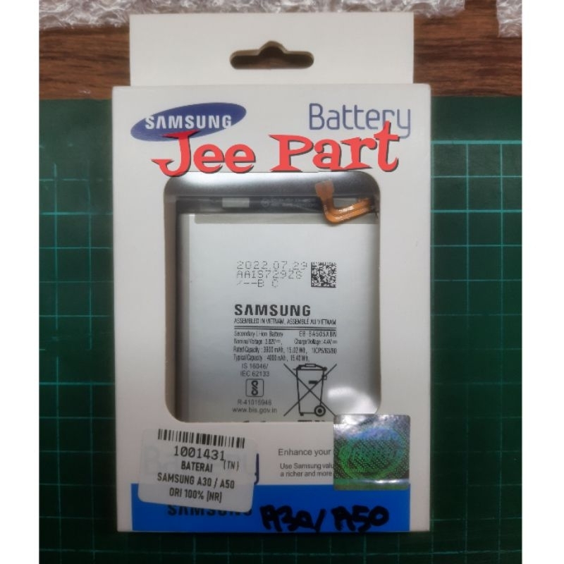 BATRE BATERAI BATTERY EB-BA505ABN SAMSUNG A50 A30 ORIGINAL