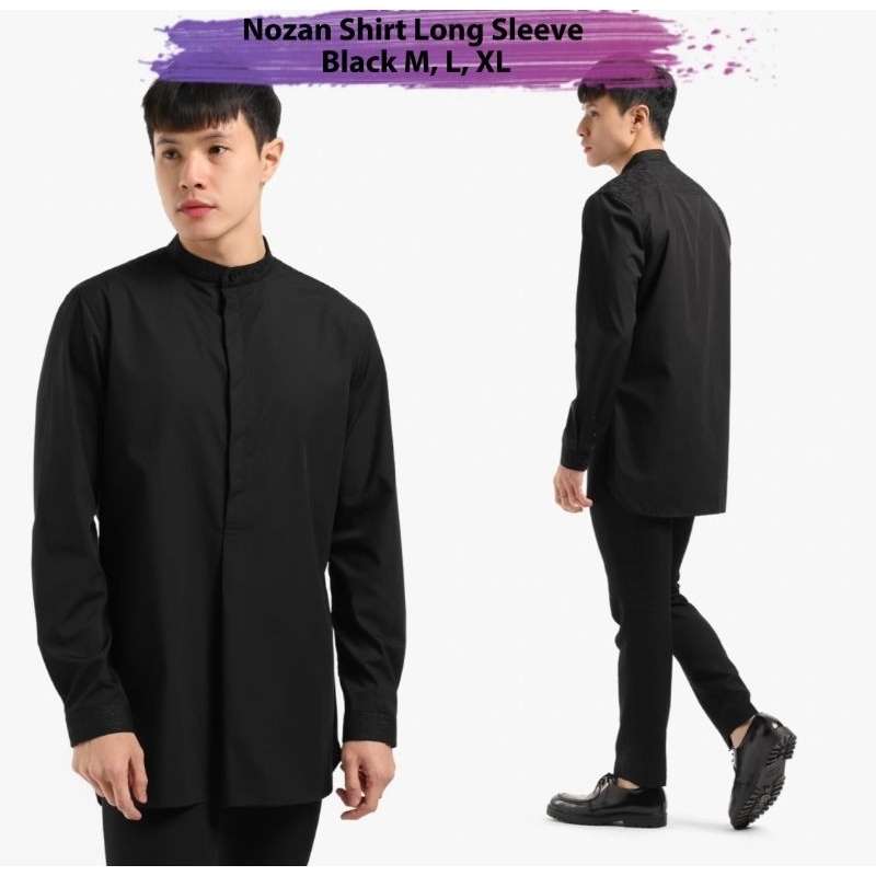 (SIAP KIRIM)❗NOZAN SHIRT LONG SLEEVE "HEYMALE"