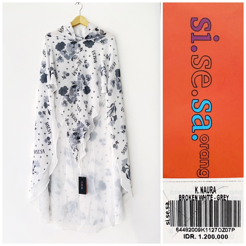 sisesa khimar broken white motip