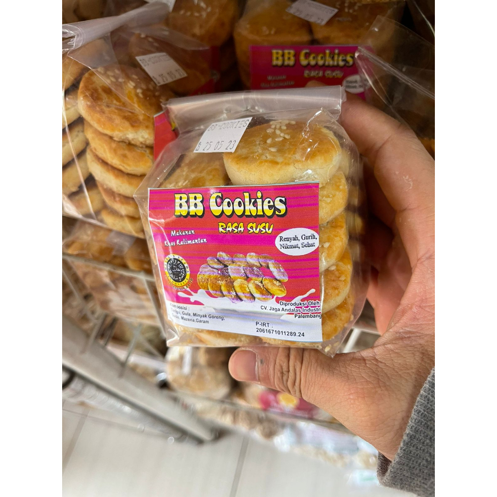 

Snack Kue BB Cookies Rasa Susu