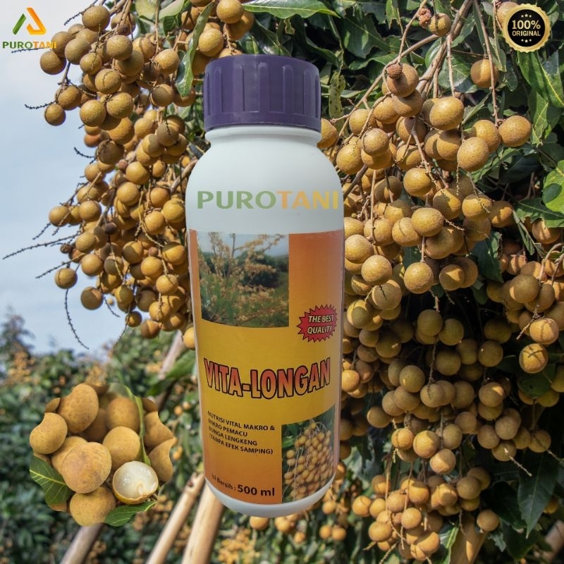 Pupuk Booster Kelengkeng Vitalongan Pak Tani Boster Lengkeng Vita Longan 500ML