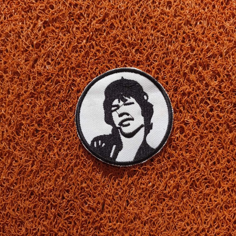 Patch bordir run dmc / mick jagger premium best quality ( harga grosir )
