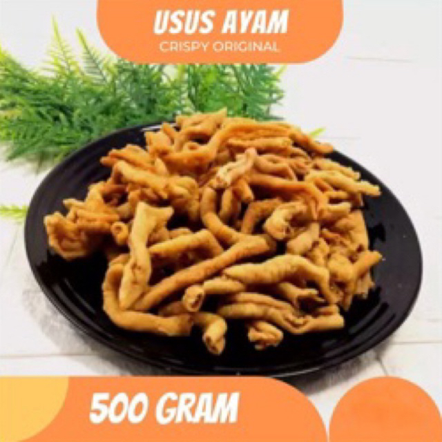 

KERIPIK USUS AYAM CRISPY 500 gr