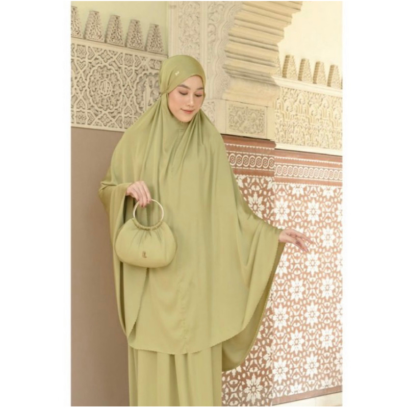 preloved mukena by local.id warna leaf