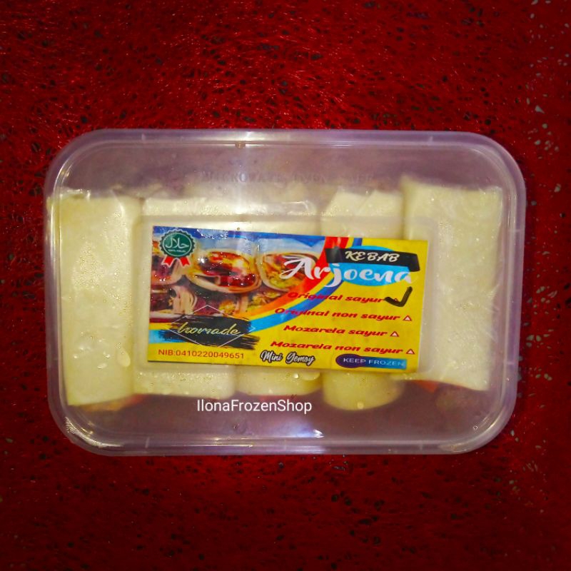 

Kebab Mini Arjuna Original Sayur isi 10