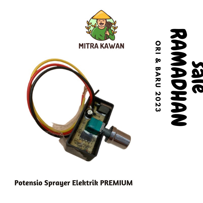 Potensio Sprayer Elektrik Manual PREMIUM