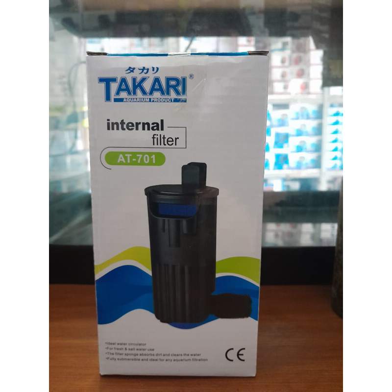 internal filter TAKARI AT 701 filter untuk kura-kura