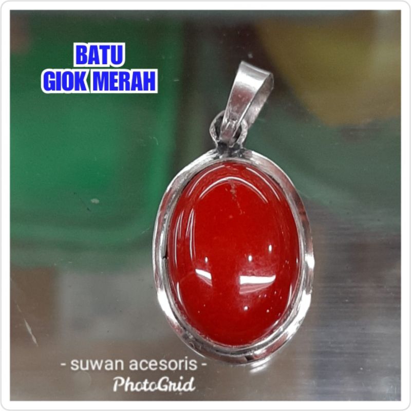 LIONTIN BATU GIOK MERAH