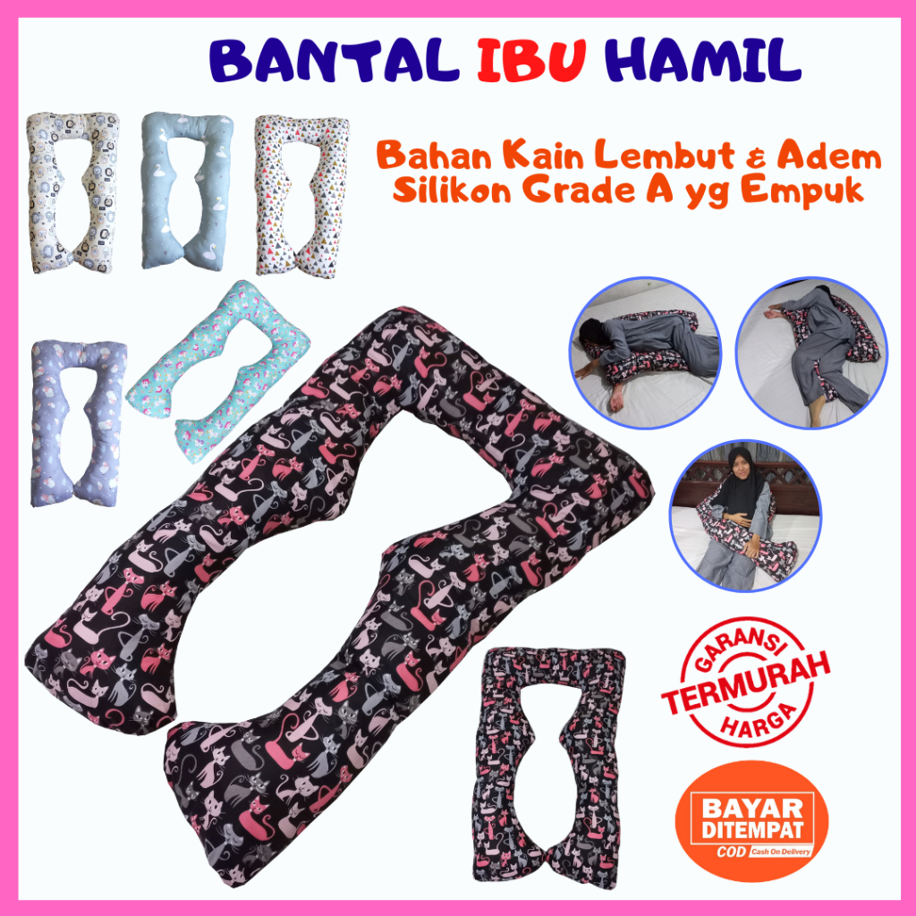 Termurah! BEST SELLER Jumbo Bantal Hamil Ibu Hamil Maternity Pillow