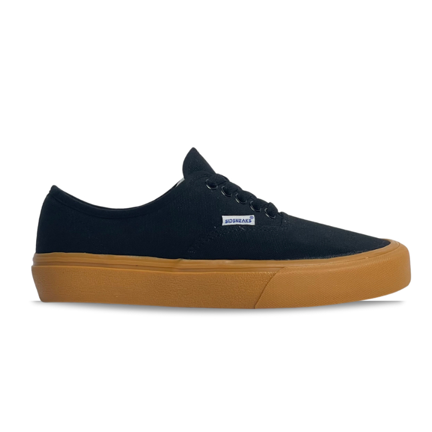 SIDSNEAKS Sepatu Pria Sneakers Hector Black Gum Original