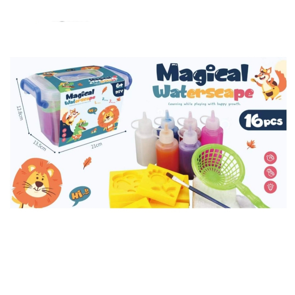 Magical Waterscape - Mainan Edukasi Gel Cetakan Jelly Air Ajaib
