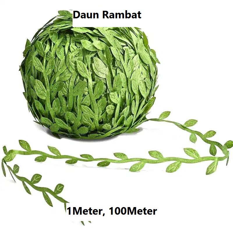 Daun Rambat Roll Bahan Kerajinan Flowercrown - Bahan Craft - Dekorasi