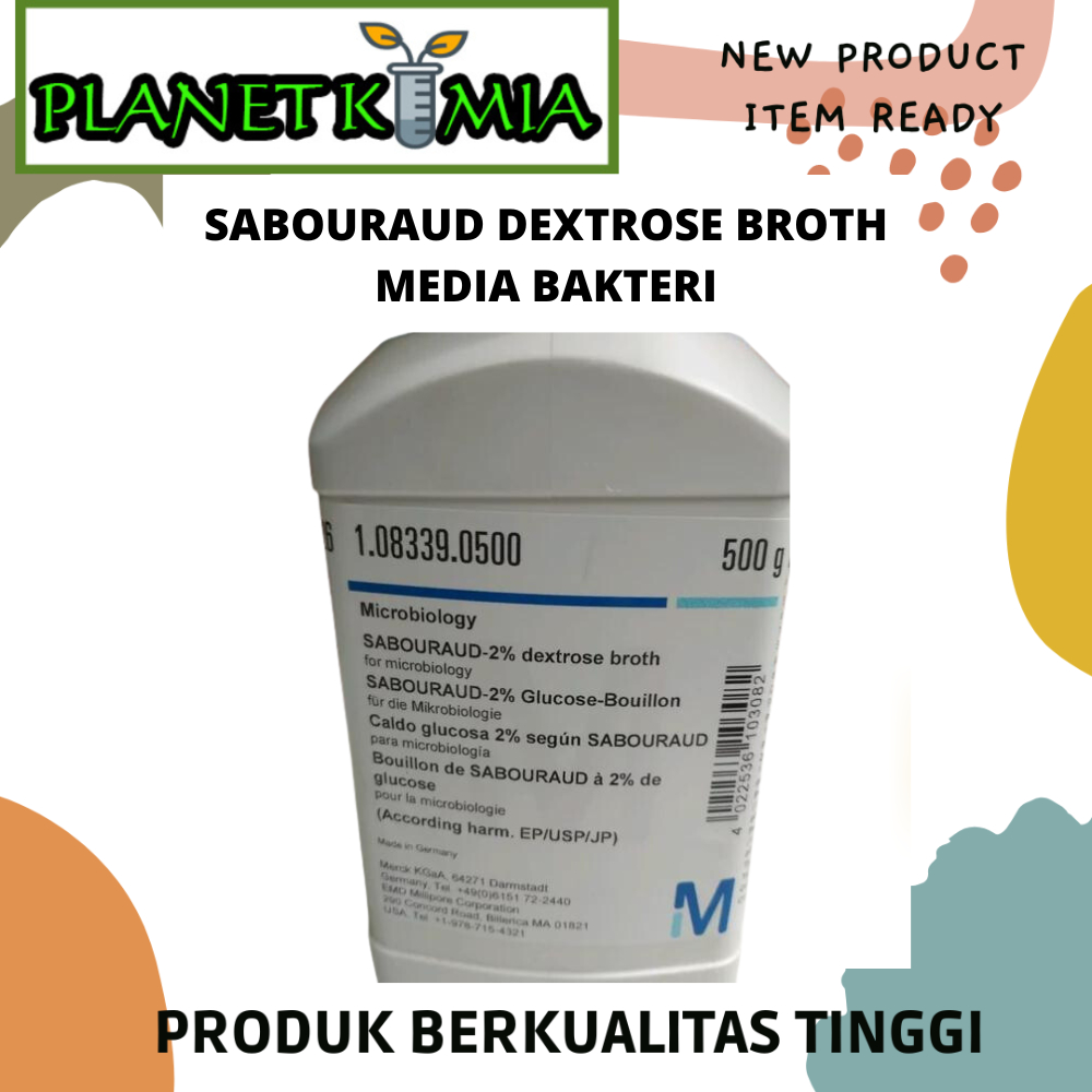 SABOURAUD DEXTROSE BROTH PER 10 GR MERCK BEST QUALITY