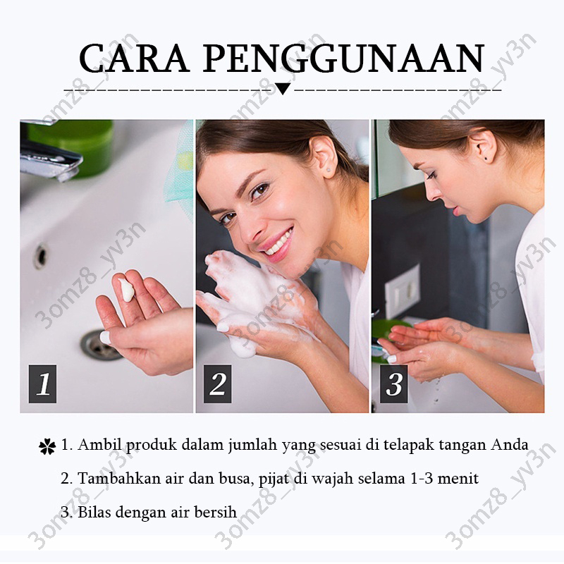 Pembersih Wajah pembersih jerawat sabun pembersih wajah 500ml Jerawat Pembersih Susu Kontrol Minyak Pemutih Wajah Pelembab Moisturizing