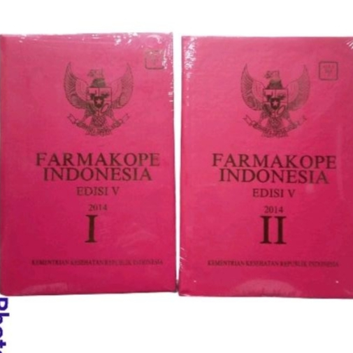 Farmakope Indonesia Edisi V Farmakope Indonesia Edisi V Tahun 2014 Jilid 1 dan 2 ( Dijual Sepaket )