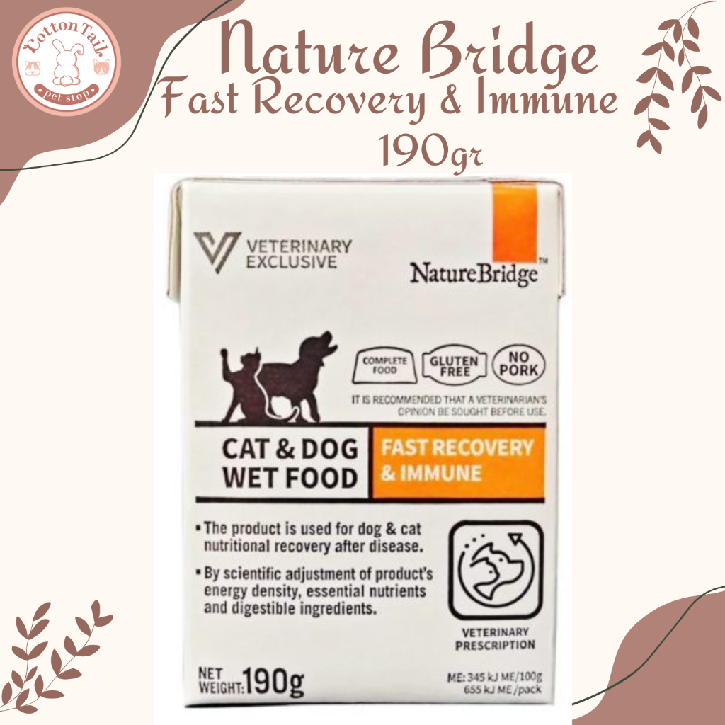 Nature Bridge Wet Food Recovery 190gr