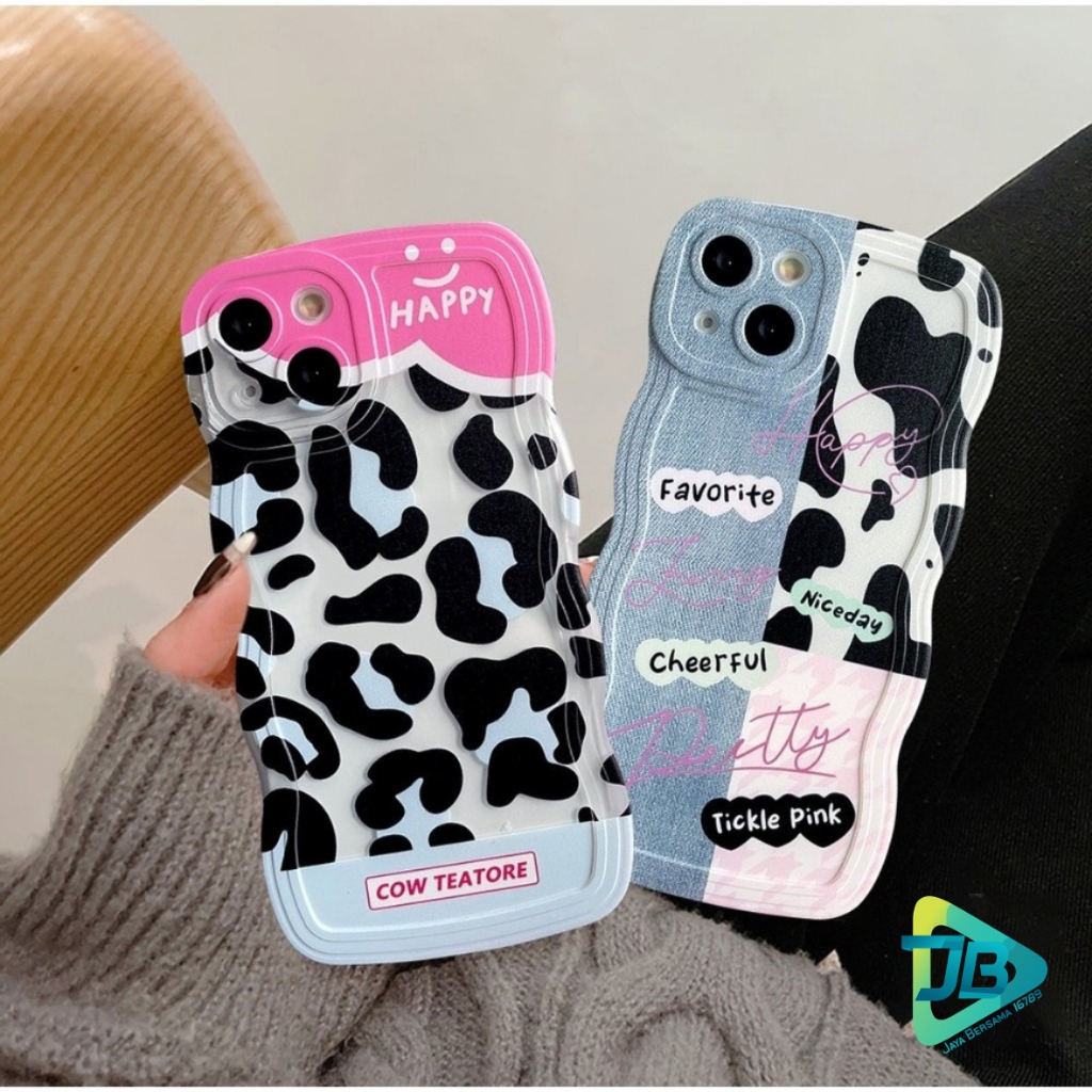 CUSTOM SOFTCASE WAVE GELOMBANG CLEAR CUSTOM LEOPARD FOR INFINIX SMART 5 6 HD 6 PLUS HOT 9 10 11 12 PLAY 11 S 12I 12 PRO 20 20I 20S NOTE 12 G96 JB8613