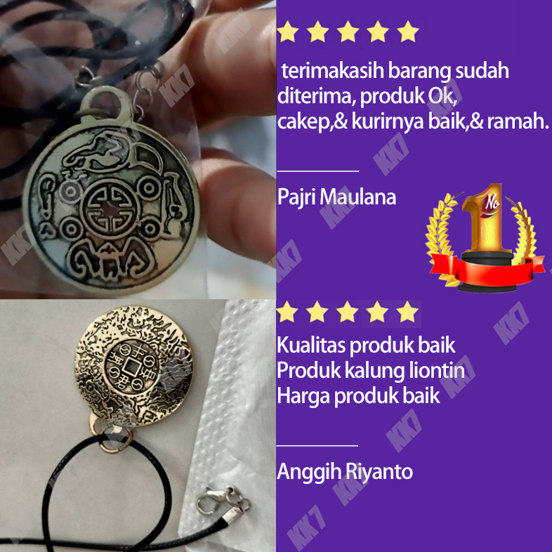 Kalung Liontin Gaya Vintage Untuk Unisex