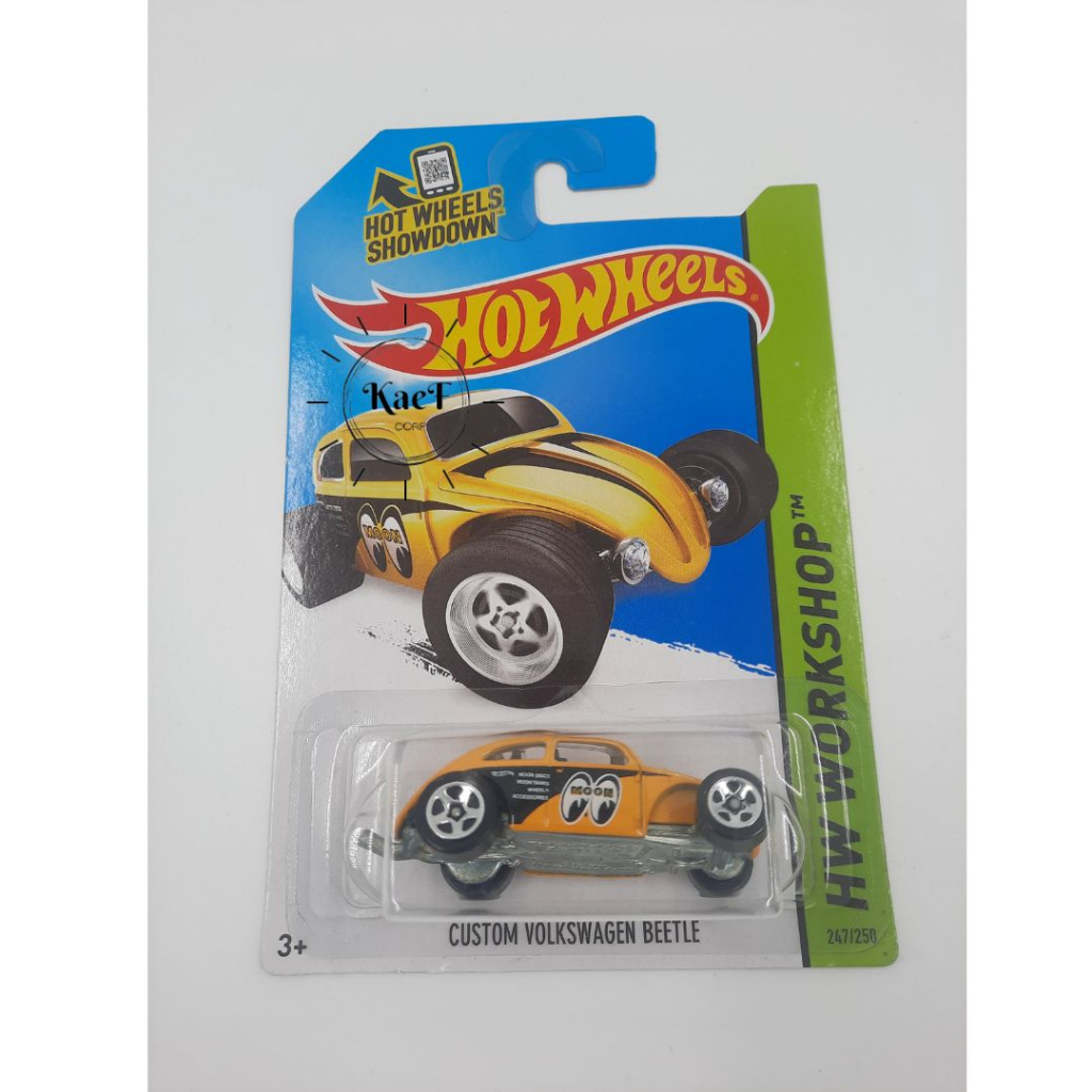 Hot Wheels Custom Volkswagen beetle Mooneyes Original 100% Mattel