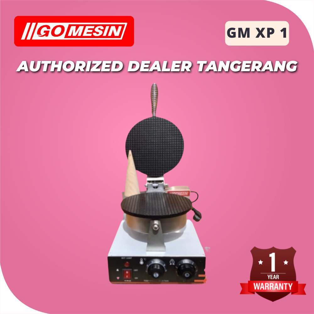 CONE WAFLE MAKER GOMESIN GM-XP-1 MESIN CETAK CONE ICE CREAM / ES KRIM