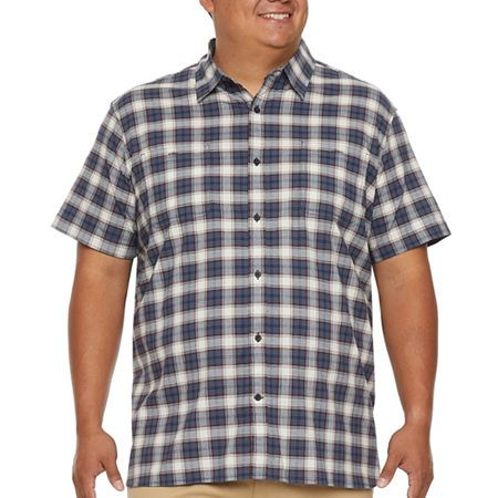 FLANEL LENGAN PENDEK UKURAN JUMBO|XXL-XXXL