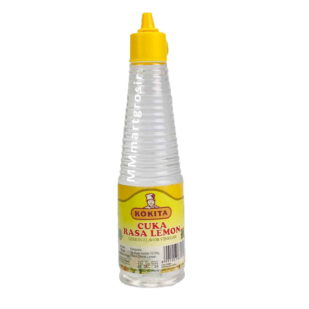 Kokita/ Cuka Rasa Lemon/ Lemon Flavor Vinegar/ 130ml