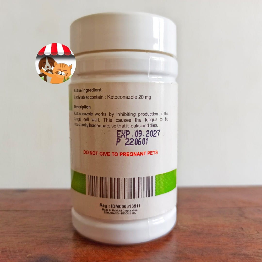 Supplement Dermapro Tablet Small Dog - Obat Jamur Scabies Anjing Kecil