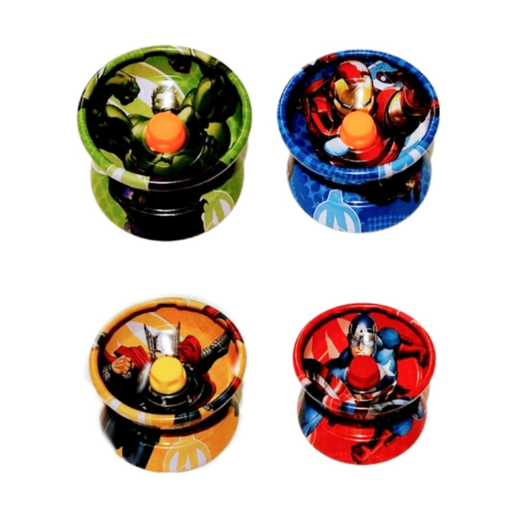 oyo Full Besi Superhero warna murah - satuan - acak - YOYO SUPERHERO - YOYO METAL SUPERHERO - YOYO M