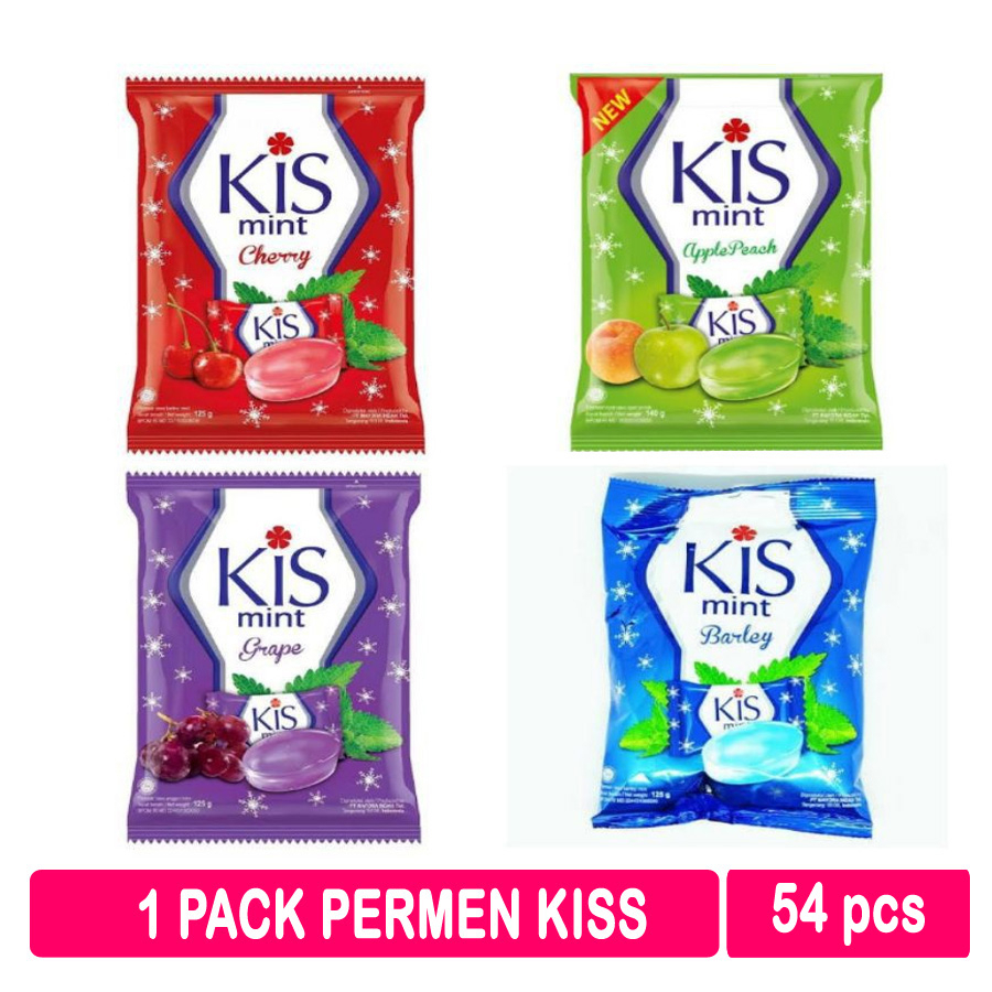 

Permen Kiss 1 Pack isi 54 Pcs