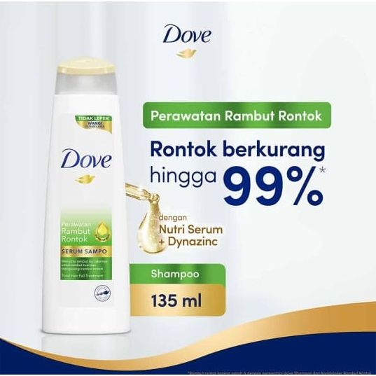 Dove Serum Shampoo Perawatan Rambut 135 ml