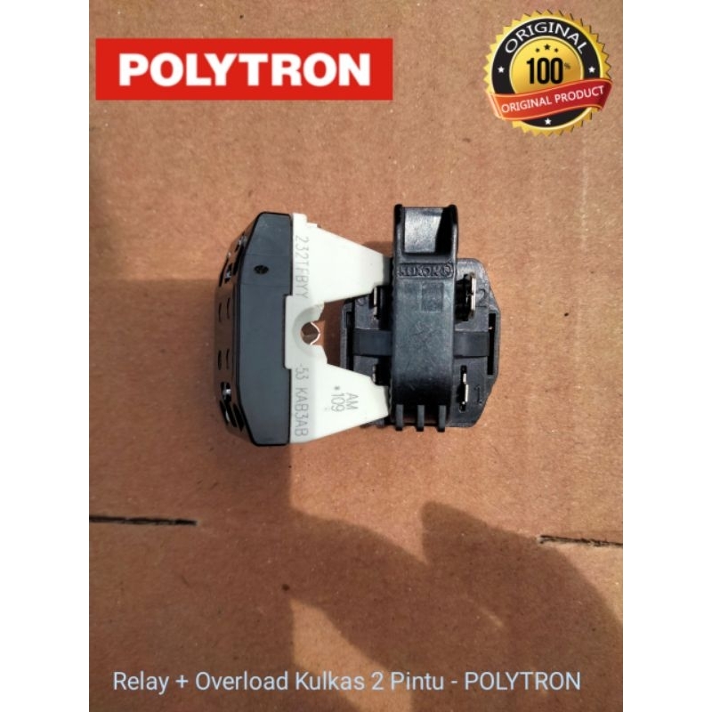 RELAY - Rilay Ptc Overload Kulkas 2 Pintu POLYTRON - Original