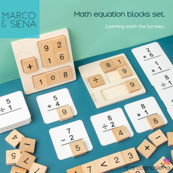 

Promo Mainan Puzzle Balok Berhitung Angka Matematika MNS Math Equation Block Diskon